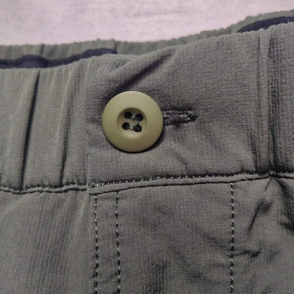 RYHTHM Men Size 32 Green Nylon‎ Stretch 7